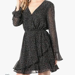 Amity Leopard Print Dress- Cupcakes and Cashmere